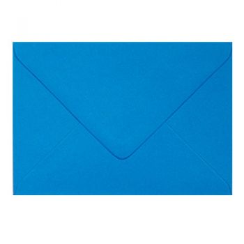 Plic colorat invitatie / felicitare albastru 133 mm x 184 mm