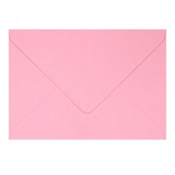 Plic colorat invitatie / felicitare roz 114 x 162 mm
