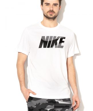 Tricou cu imprimeu logo pentru antrenament Dri Fit-tricouri-Nike