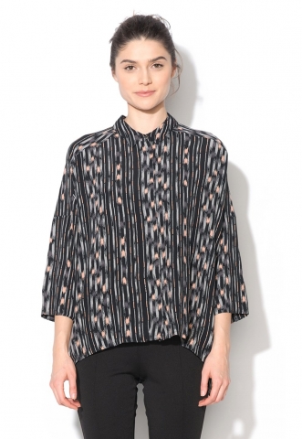 Camasa multicolora cu croiala lejera Coco Vero Moda
