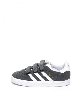 Pantofi sport de piele intoarsa - cu velcro Gazelle-pantofi clasici-Adidas ORIGINALS