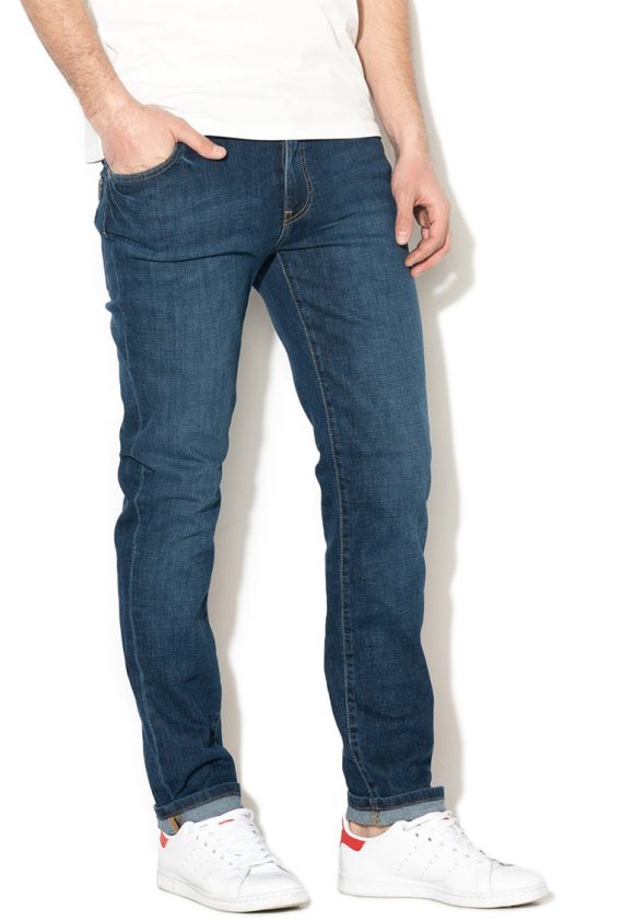 Blugi conici slim fit Martin-jeansi-BIG STAR