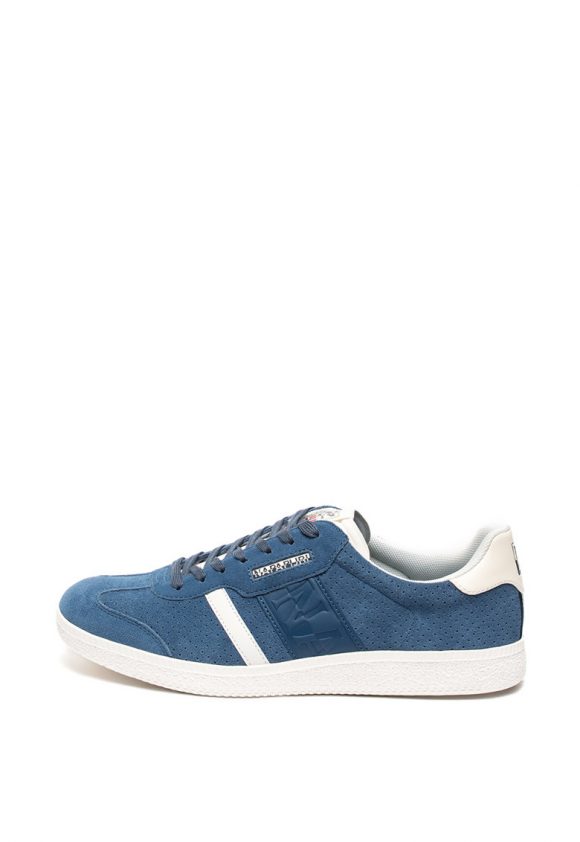 Pantofi sport de piele intoarsa cu perforatii Court-tenisi-Napapijri