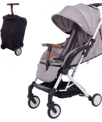 Carucior compact BEBUMI Sport 0-4 ani Gri/Gray-Bebumi