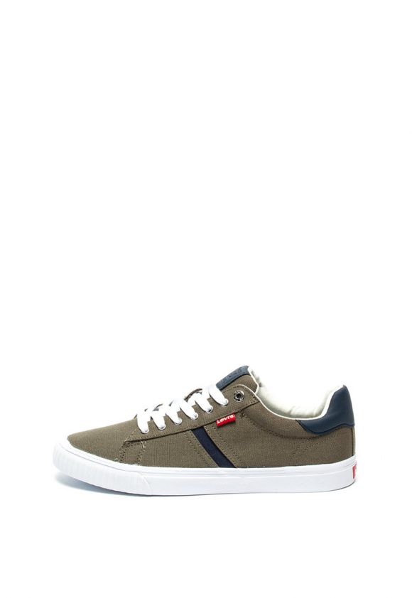 Pantofi sport cu insertii de piele ecologica Skinner-tenisi-Levis