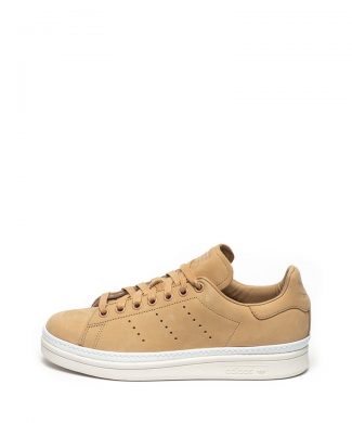 Pantofi sport cu garnituri de piele nabuc Stan Smith New Bold-tenisi-Adidas ORIGINALS