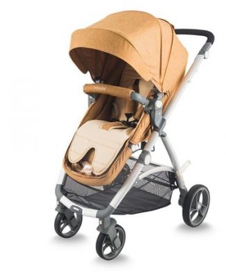 Carucior transformabil 2 in 1 COCCOLLE Sereno maro-